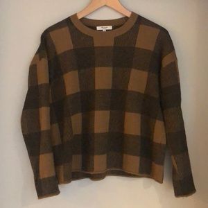 Madewell Boxy Cropped Sweater